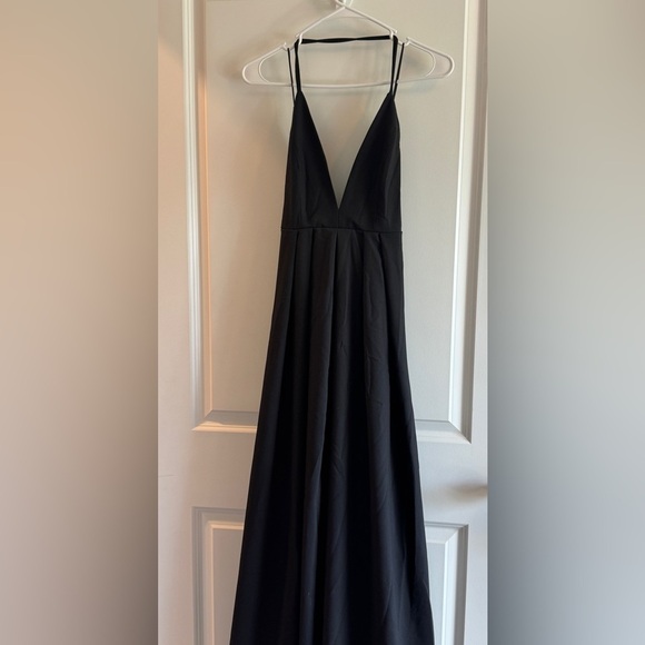 Zara Black Strappy Maxi Dress - Picture 9 of 10